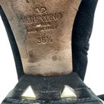 Valentino Garavani Rockstud Boots Booties Suede Black Size 36.5 US 6.5 Photo 15