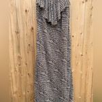Ladies Essentials by Milano Maxi Dress Cheetah Print Ruffle Size‎ 14 Y2k Long Brown Photo 2