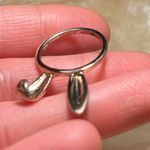 LC Lauren Conrad Bunny Ears Gold Tone Ring Photo 8