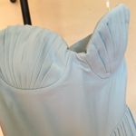 House Of CB ‎ 'Marcella' Ocean Blue Pleated Maxi Dress NWOT size XS Photo 7