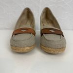 GH Bass Womens Loafers Size 8 Brown Penny Casual Slip On Wedge Heel Espadrilles Photo 4