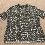 ZARA Leopard Top Size Small Photo 0