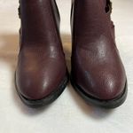 Wild Diva Dominic Buckle Heel Booties Size 8 Western Trendy Colorful Bohemian Photo 2