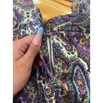 J.Crew Stretch City Fit Paisley Crop Pants Size 2 Beach Preppy Business Casual Photo 9