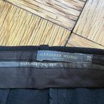 Alexander McQueen NWOT Black 100% Wool Crepe Boot Cut Suiting Pants Sz 38 / US 2 Photo 13