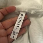 Athleta Cozy Karma Long Plush Sweatshirt Jacket heathered Gray $148 Small Photo 4