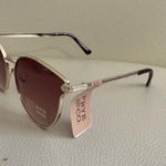 Frye & CO Women's Cat Eye Gold Tone Metal Frame Sunglasses. MSRP $89 Photo 2