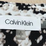 Women’s Calvin Klein snake skin print button down blouse workwear business wear Photo 4