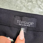 Topshop  Black Flare Slacks Photo 7
