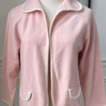 Vintage Pink Open From Cardigan Sweater Jacket S Photo 0