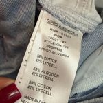 Good American Good '90s metallic relaxed-fit denim-blend jeans. Size 22 Photo 6