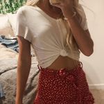 ZARA Red Skirt Photo 0