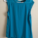 Apt. 9  Women's Teal Sleeveless Blouse Photo 0
