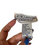 Jessica Howard Linen Pale Pink Beaded Pleated Trim Button Down Shirt Women Sz 16 Photo 7