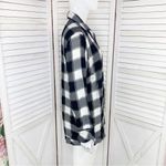 Victoria's Secret Victoria’s Secret Plaid‎ Flannel Shorts Sleep Romper Black White Small Photo 2