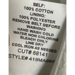 City Triangles White Sleeveless Dress, Juniors, Embroirdered Side Detail, 7/8 Photo 4