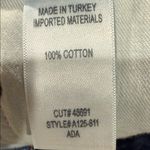 AGOLDE WOMENS 30 Distressed Blue Denim Mini Skirt Photo 9