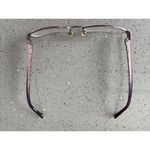 Bebe Eyeglasses Frames ONLY Bashful BB5027 Plum 49-16-130 06/11 Purple rectangle Photo 1