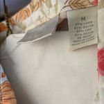 Erika  Floral Button-Up Shirt with Orange and Pink Accents medium Photo 3