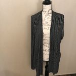 Chris & Carol oversize cardigan Small black white Black Photo 2