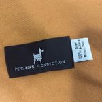 Peruvian Connection Peruvian‎ Collection 100% Baby Alpaca Scarf fringe Yellow Photo 1