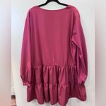 Boohoo  Fuchsia V-Neck Dress Photo 1