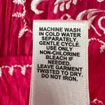 Cato Blouse Womens 14-16W Pink Embroidered Floral Geo Gauzy Cover Up Boho Top Photo 11