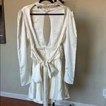 House Of CB  'Aryana' Ivory Bow Mini Dress NWOT size XL Photo 5