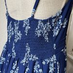Ecowish NWT  Blue and White Floral Print Dress Photo 5