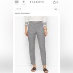 Talbots Chatham Ankle Pants- tailored check Photo 3
