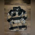 Oversized Shacket Black Photo 2