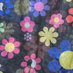 Princess Polly  Black Floral Mesh Top Photo 2