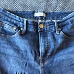 Good American Good Legs Jeans Distressed Skinny Medium Wash Raw Hem Size 8/29 Photo 3