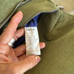 Kipling  moss green with colbalt blue lining crossbody bag Photo 15