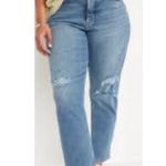 Old Navy Extra High Rise Curvy Sky Hi Straight Jeans Photo 2