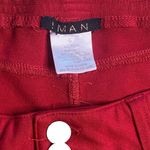 IMAN Dark Red Maroon Mid Rise Knit Pants NWOT Size 6 A Photo 5