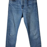 Levi's  Jeans Women 28 Blue Medium Wash Button Fly Premium Wedgie Streetwear Photo 0