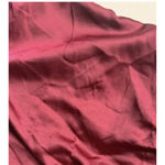 Harlyn Dress Womens‎ XS Burgundy Satin Maxi Side Slit Evening Gown Formal Red Photo 9