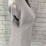 Blu Heaven scoopneck women S short sleeve top w/satin back top light blue Photo 6