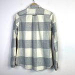 Fjällräven Fjallraven Canada Shirt Comfort Fit Gray Wool Blend Flannel Button Up womens XXS Photo 7