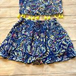 Lilly Pulitzer Ramona Crop Two Piece Set Ceviche Women Size 0 Tank Skort Photo 2