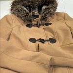 Forever 21 Camel Coat with Faux Fur Trim Photo 1
