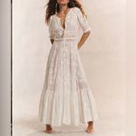 Love Shack Fancy NWT Minka Heritage Maxi Dress in True White Size 12 Photo 14