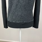 Carolyn Taylor  Black Fleece Sweater Size S NWT Photo 4