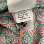 BedHead PJ’s Pajamas Two (2) Piece Set Long Sleeve Top Bottoms Cotton Printed Green Size 1X Photo 16