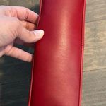 Liz Claiborne Vintage 90’s  Red Leather Crossbody  Shoulder Bag Photo 6