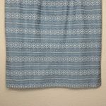 Ann Taylor Chambray Embroidered Eyelet Tie Waist Pencil Skirt, Size 16 Photo 9