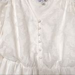 Elizabeth and James  Peplum Top Marshmallow Size XS Photo 10