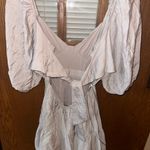 Mustard Seed  Cream Puff Sleeve Mini Dress Photo 3