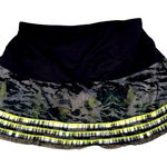 Lucky In‎ Love Tennis Skirt, black/neon, size 4 Photo 0